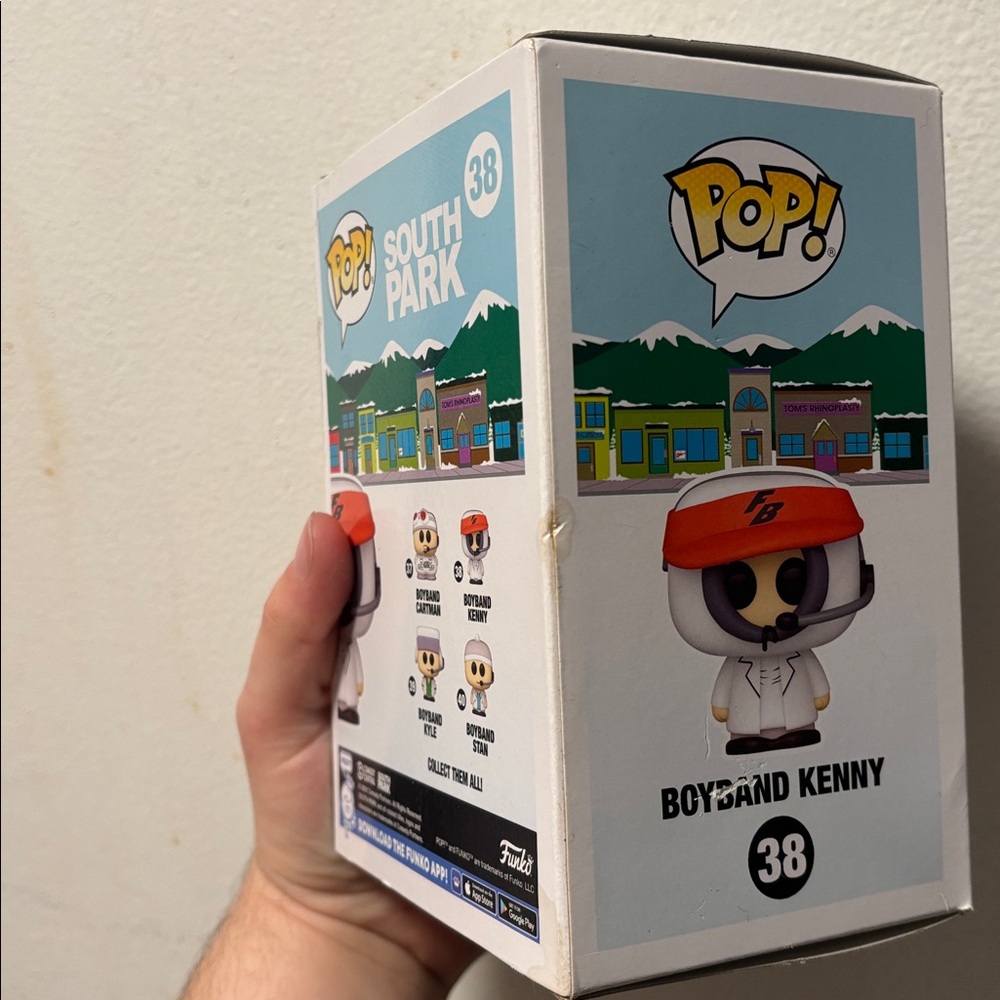 Funko Pop! South Park Boyband Kenny Figure - Orange and White - Picture 3 of 3